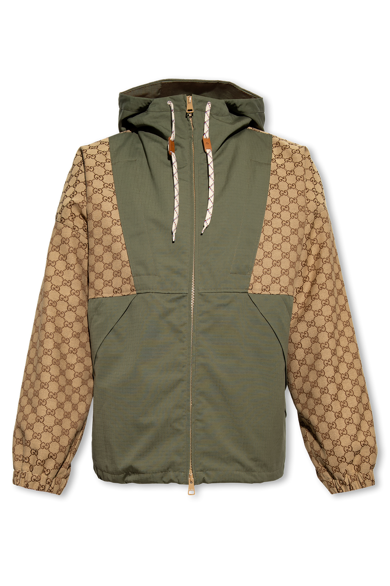 Green Hooded jacket Gucci McnallysayajiShops Germany Gucci GG